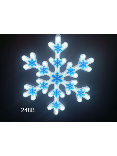 LED Śnieżynka 60 cm