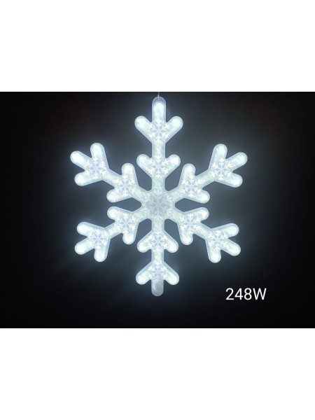 LED Śnieżynka 60 cm