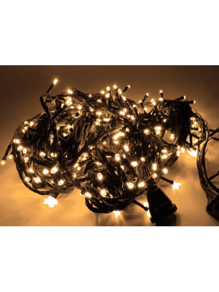 Lampki choinkowe wewnętrzne 300L ciepła biel