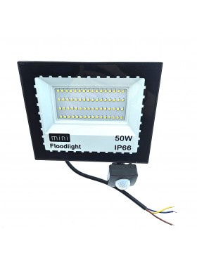 Halogen/naświetlacz 50W, 230V z czujnikiem