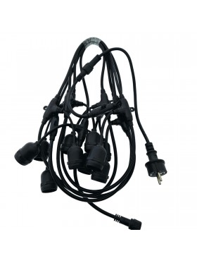 Girlandy ogrodowe 5m 10xE27