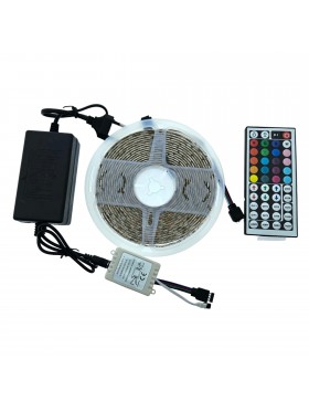 Zestaw taśma LED RGB  5m 5050-12V