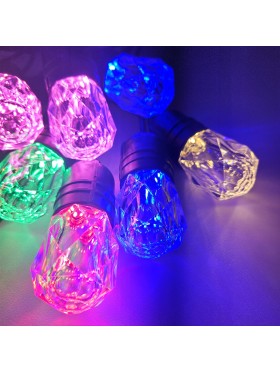 Girlandy ogrodowe 5m, kryształowe klosze