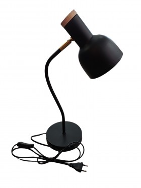 Lampka na biurko retro czarna