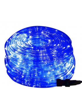 Węże led, 10m, zewnetrzne, niebieskie