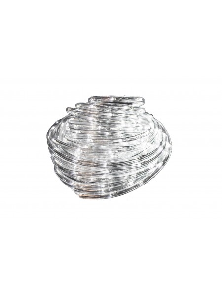 Węże led, 30m, zewnetrzne, zimna biel