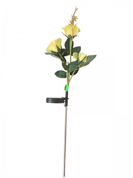 Solarne kwiaty świecące róże 60 cm
