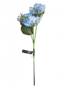 Solarne kwiaty świecące hortensje 60 cm