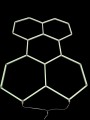 Hexagon RGB LED System 233x163cm