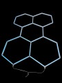 Hexagon RGB LED System 233x163cm