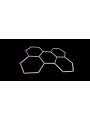 Hexagon RGB LED System 233x163cm