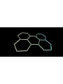 Hexagon RGB LED System 233x163cm