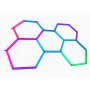 Hexagon RGB LED System 233x163cm