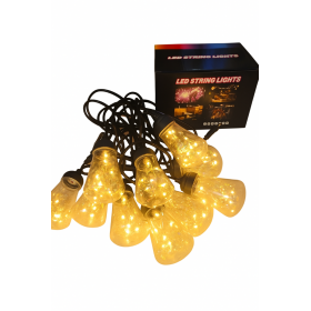 Girlanda 230V, 5m, 10 "żarówek", ciepła biel