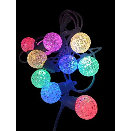 Girlanda LED Kule 5m, multikolor