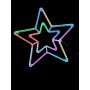 Gwiazda LED RGB 57 cm