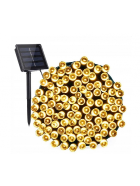 Lampki choinkowe solarne 200 led, 20 metrów