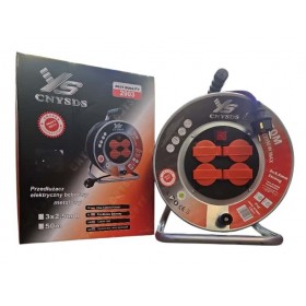 Przedłużacz bębnowy CNYSD 50 m 3×2,5 mm², 50m