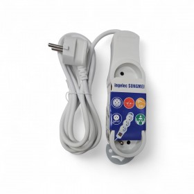 Przedłużacz elektryczny 3 gniazda, 2.4 m, 3680W, 230V