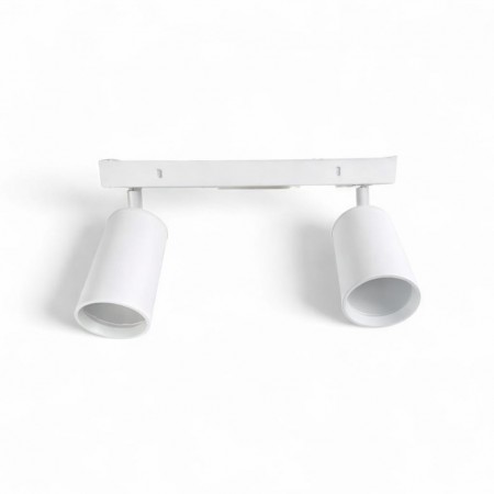 Lampa ścienno-sufitowa, GU10, 2 punktowa