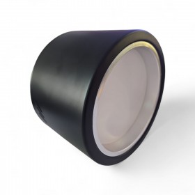 Lampa sufitowa LED – czarna, natynkowa, 18W, 6500K