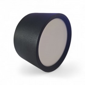 Lampa sufitowa LED natynkowa – czarna, 15W