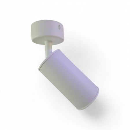 Lampa sufitowa punktowa GU10 – biała, regulowana