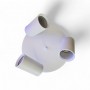 Lampa sufitowa biała 3-punktowa GU10