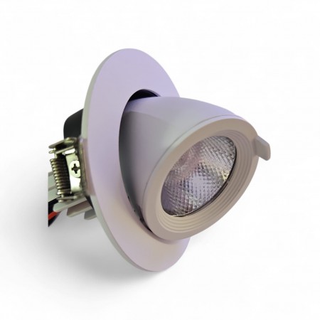 Oprawa wpuszczana LED, 7W, 600K