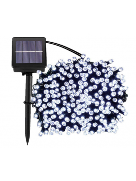 Lampki choinkowe solarne 300 led, 30 metrów