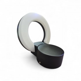 Zewnętrzny kinkiet elewacyjny LED 12W z ruchomym elementem świetlnym