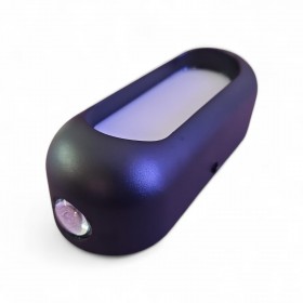 Kinkiet elewacyjny LED 12W 3000K – światło góra–dół z mlecznym kloszem