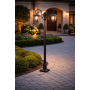 Lampa ogrodowa stojąca 2-ramienna, 115cm