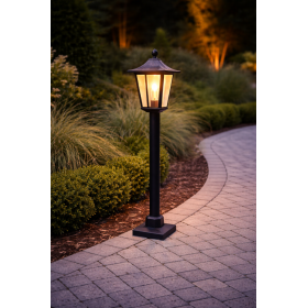 Lampa ogrodowa stojąca 90 cm – klasyczne oświetlenie ogrodu