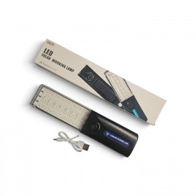 Lampa robocza LED Solar 2w1 z ładowaniem USB-C i panelem solarnym