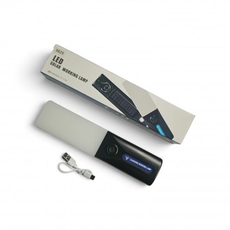 Lampa robocza LED Solar 2w1 z ładowaniem USB-C i panelem solarnym