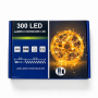 Lampki choinkowe "kolczatki" LED 300 LED ciepła biel