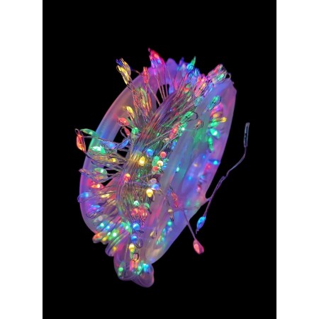Lampki choinkowe "kolczatki" LED 300 LED multikolor