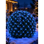 Siatka 188 LED 2,2 × 1,5 m – niebieska, 230V