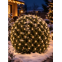 Siatka 188 LED 2,2 × 1,5 m – ciepła biel, 230V
