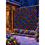 Siatka 288 LED 3 × 2m, – multikolor, 230V