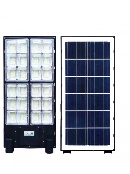 LAMPA SOLARNA PS-800W ULICZNA 800W Z PILOTEM ORAZ CZUJNIKAMI